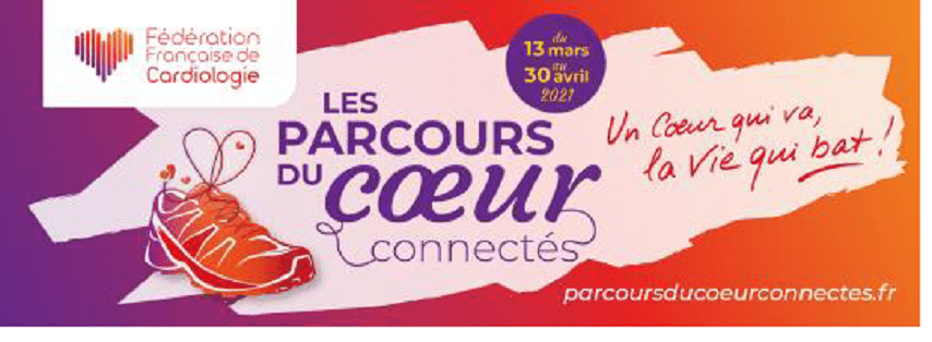 13 mars – 30 avril : Parcours du coeur connecté