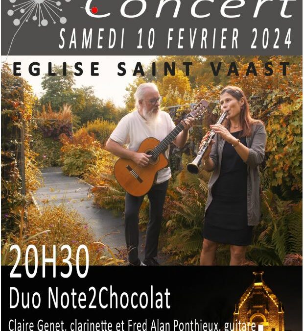 10 Février : Concert Duo Note2Chocolat