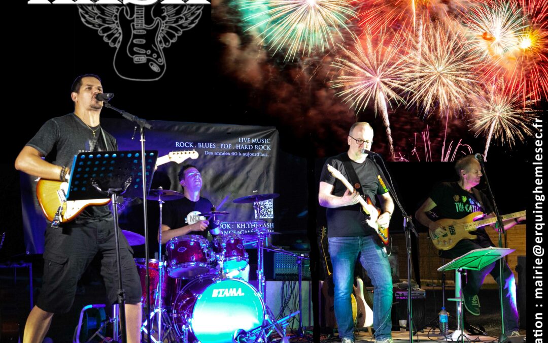 13 juillet : Concert et feu d’artifice