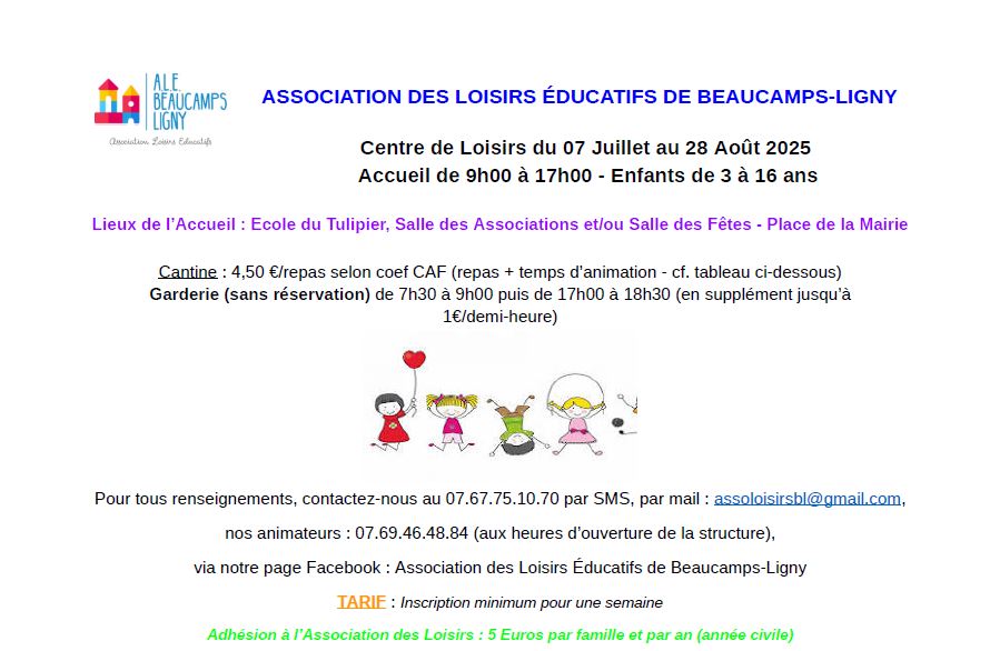 affiche juillet aout